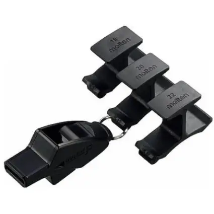 Molten Dolfin F съдийска свирка с Flip Grip щипка