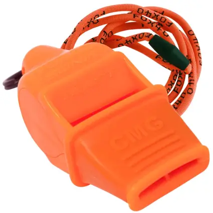 Fox 40 Sonik Blast CMG съдийска свирка + Break-a-way връзка