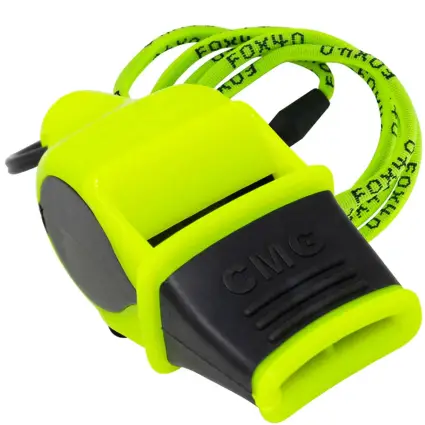 Fox 40 Sonik Blast CMG съдийска свирка + Break-a-way връзка