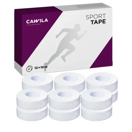 Cawila Premium textile tape, 2,5 cm x 10 m, box 12 pcs.